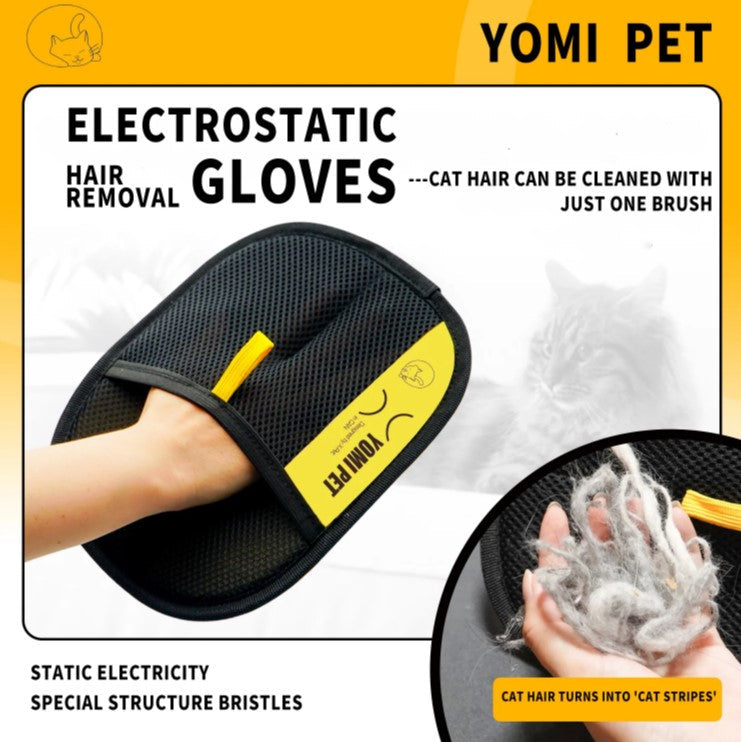 YOMI PET Pet hair cleaning gloves
